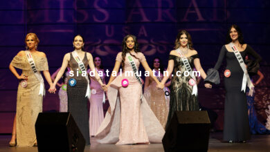 صورة تتويج ملكة جمال العرب في الكون هذا الصيف بمنافسة أربعة وعشرين متسابقة لعام ٢٠٢٢